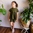 bike shorts | olive