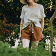 cuffed shorts | autumn