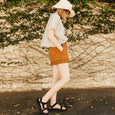 cuffed shorts | autumn