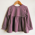 SAMPLE ellwood tee | purple stripe | size 3/4y