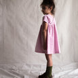 etta dress | pink stripes