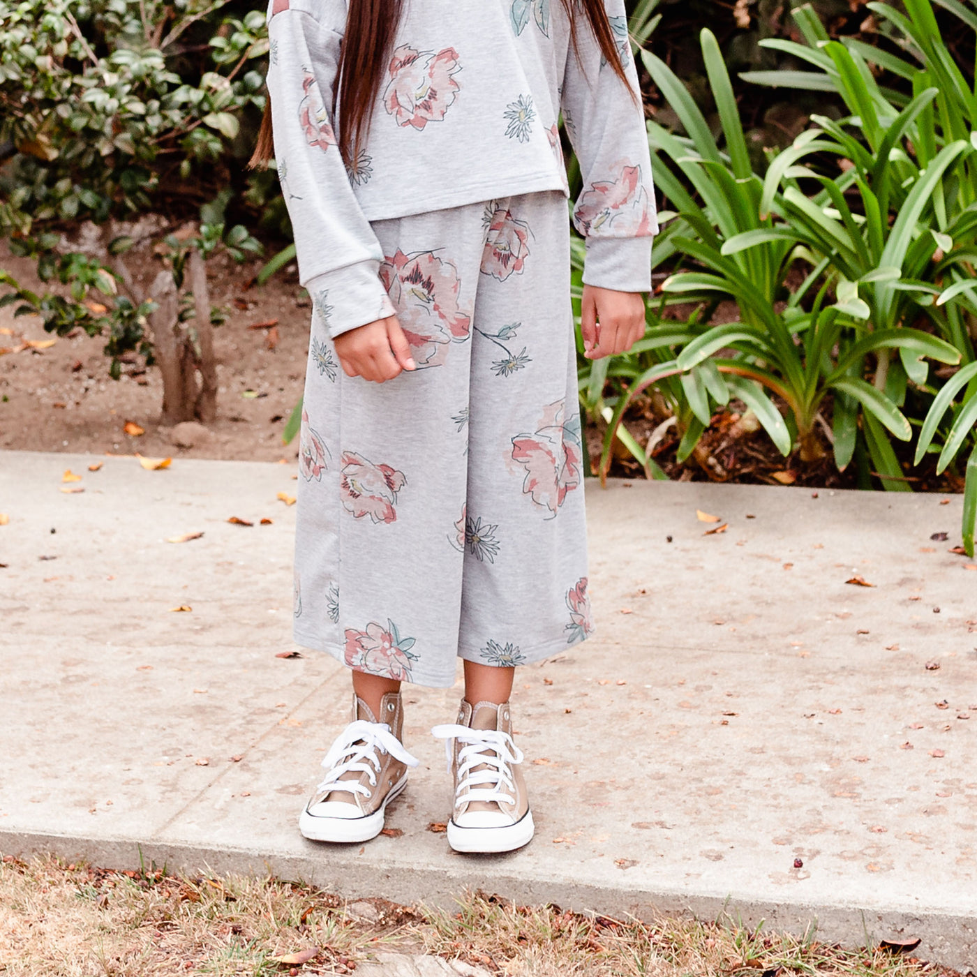 frankie pant | heather floral