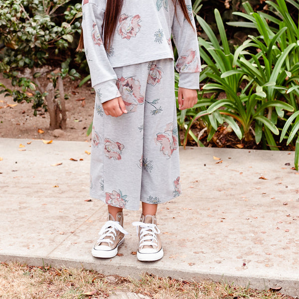 frankie pant | heather floral