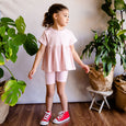 hattie tee | ballet pink