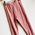 SAMPLE leggings | pink rib | size 3/4y