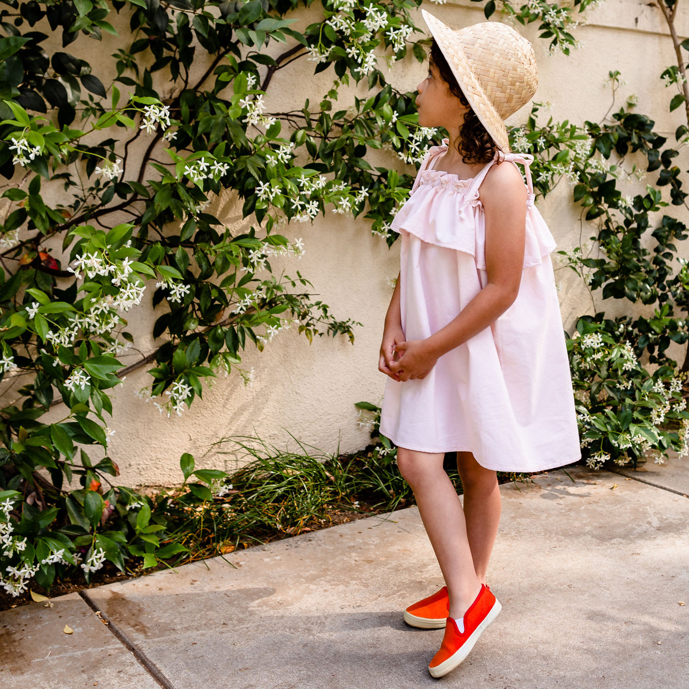tillie dress | ballet pink