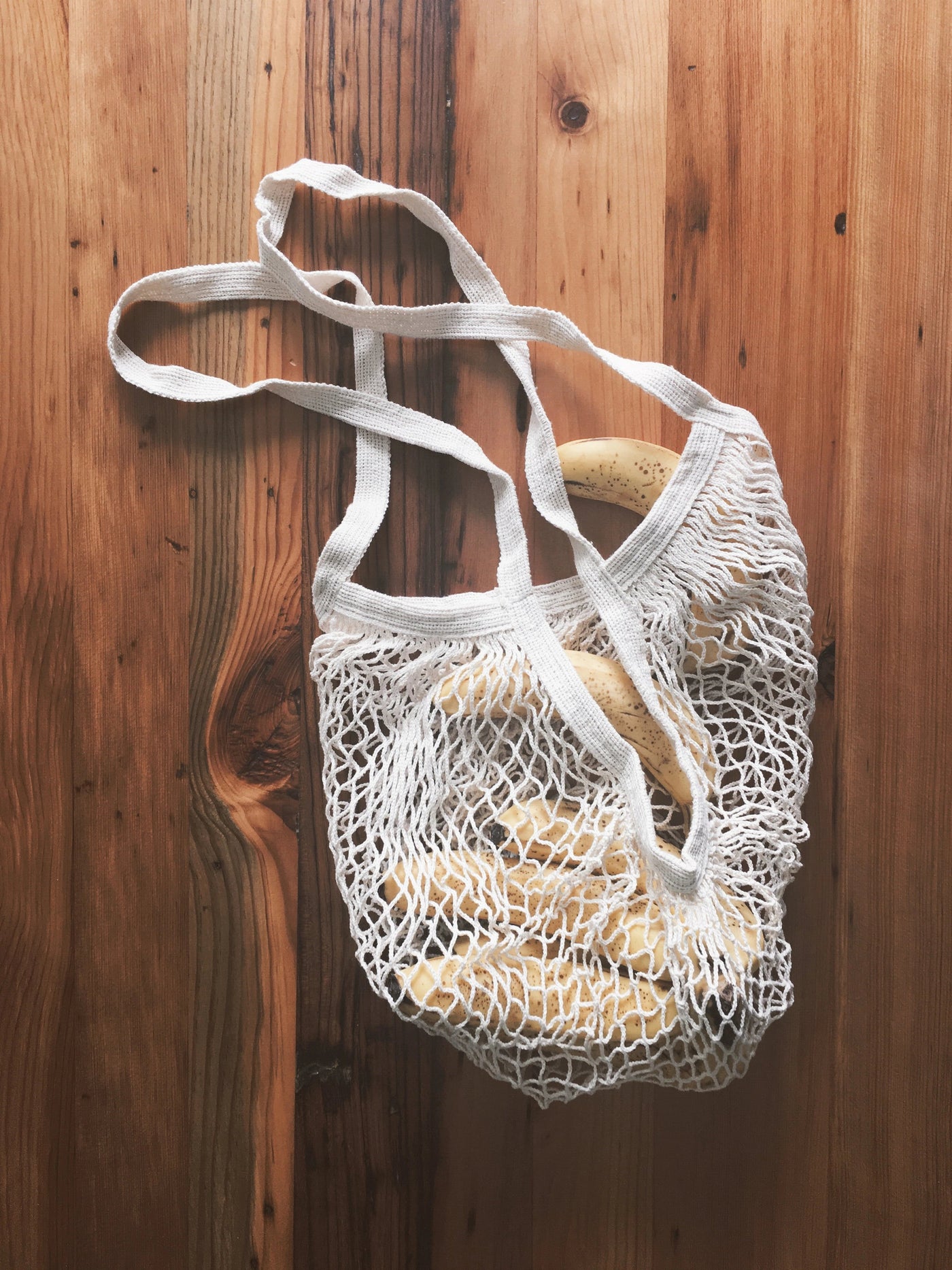 market bag | long handle | cotton mesh bag